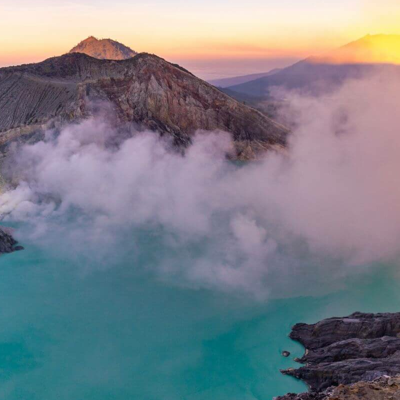 Bromo und Ijen