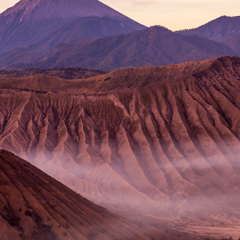 Bromo und Ijen