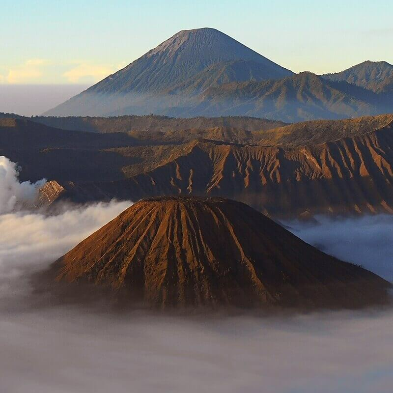 Bromo und Ijen
