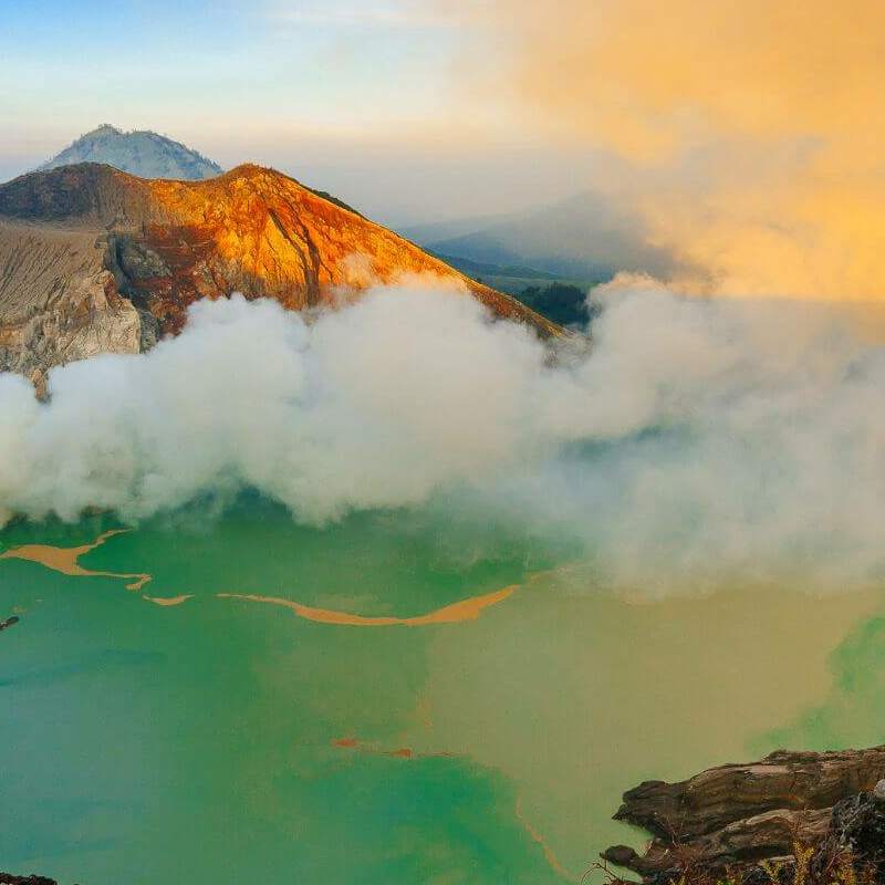 Bromo und Ijen