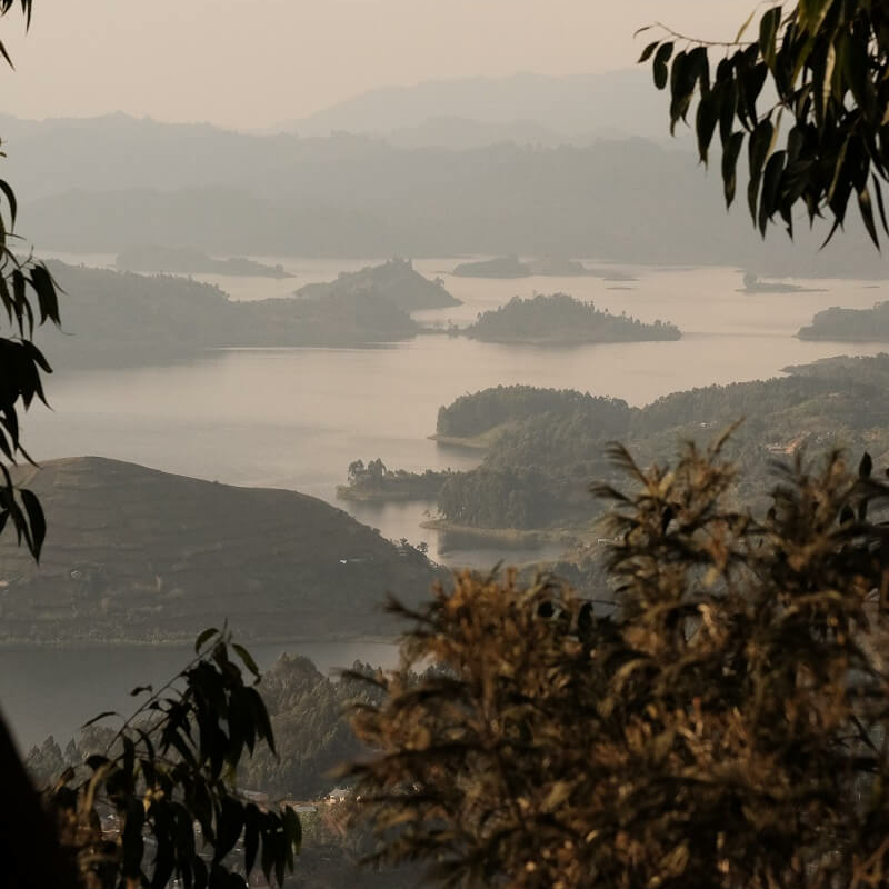 Mgahinga und Lake Mutanda