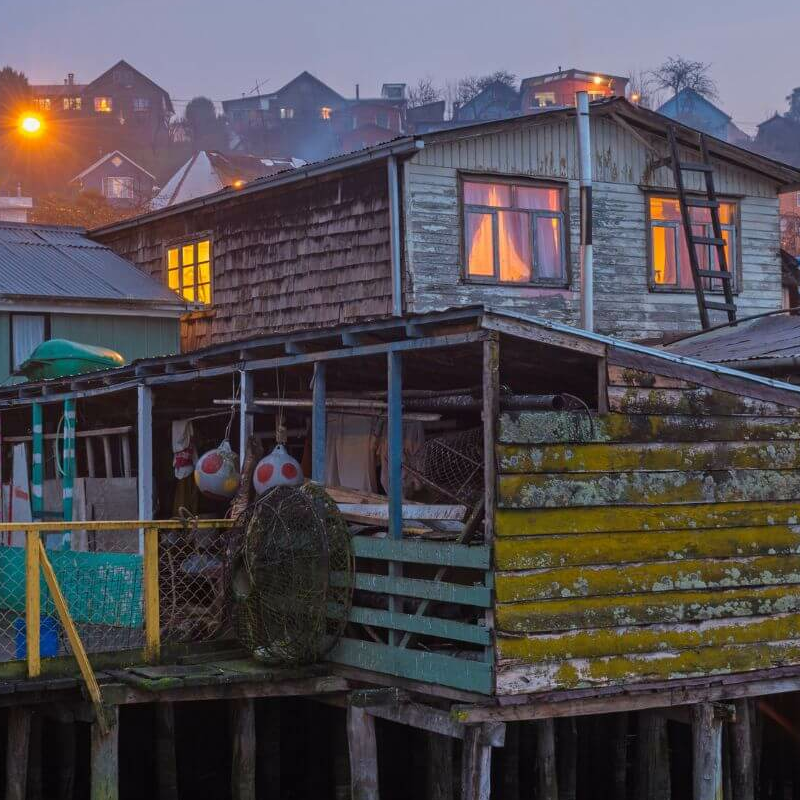 Los Lagos und Chiloé Insel