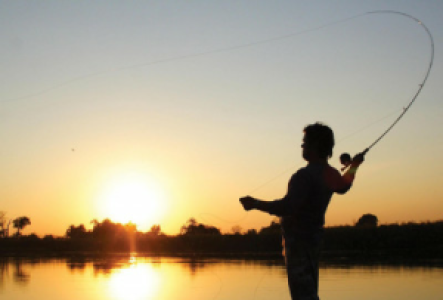 Angeln im Okavango Delta