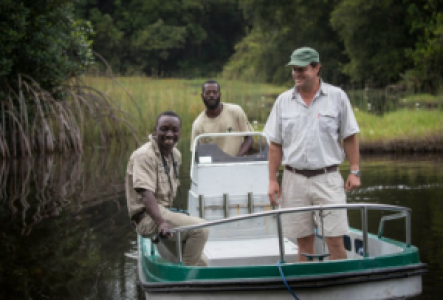 Bootsafaris im Loango Nationalpark