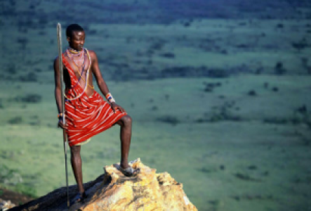 Maasai in Kenia