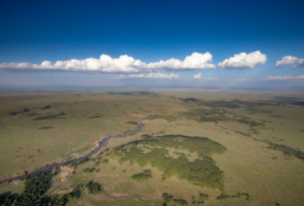 Mit dem Kleinflieger à la Finch Hatton