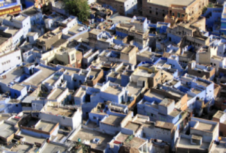 Rundgang durch die blaue Stadt Jodhpur