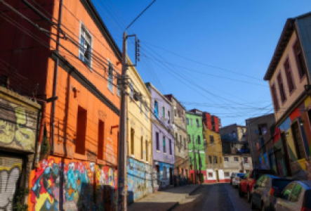 Spaziergang in der Altstadt von Valparaiso