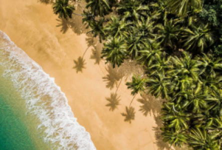 Strände in Gabun und auf Sao Tome und Principe