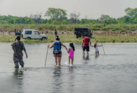 Walksafari im Bardiya-Nationalpark